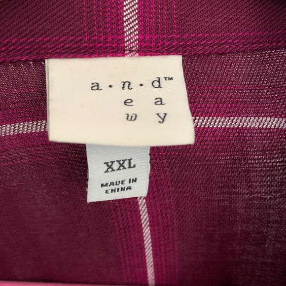 Plaid dress - pink - Picture 3 of 4